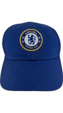 Chelsea FC Official Licensed Product Cap Men's Blue 100% Cotton Supporters