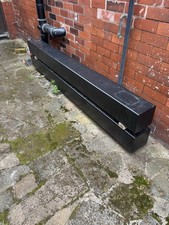 Steel Box Section Gate Posts 200 X 200 Galvanised And Powder Coated.