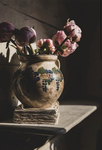 Painted vintage french handled - painted,