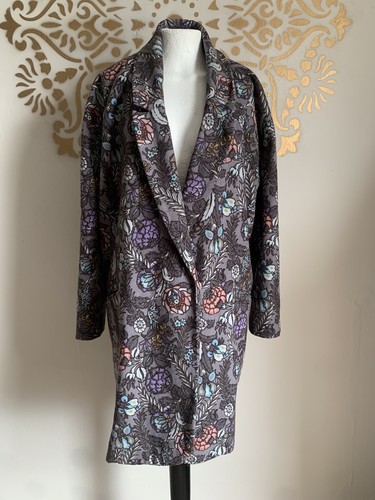 East vintage floral coat - east,