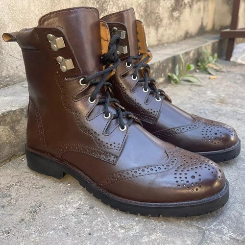 Scottish brown ghillie brogue - brown,