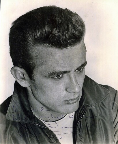 James dean autographed - james,