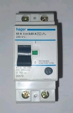 Hager 63Amp/30mA  RCD AC 