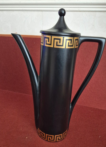 Portmeirion greek key - greek, black