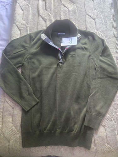 Barbour dusty olive cotton - olive,