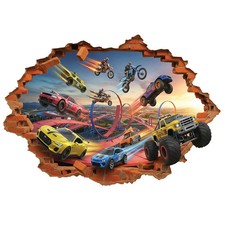 Racing cars wall sticker - racing,