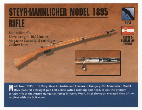Steyr mannlicher model - mannlicher, 1895