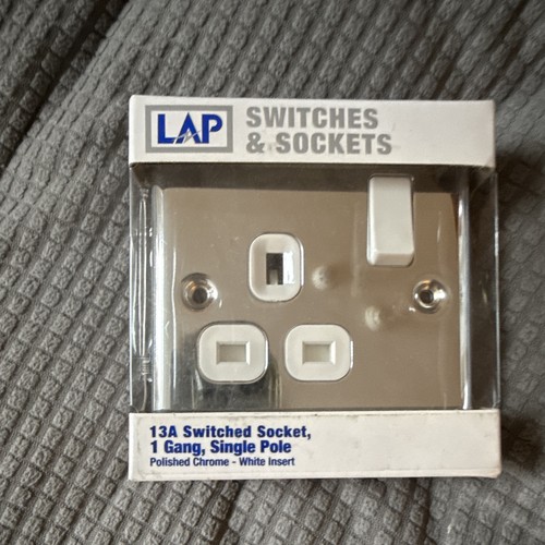 Lap 13a switched socket gang - switched,