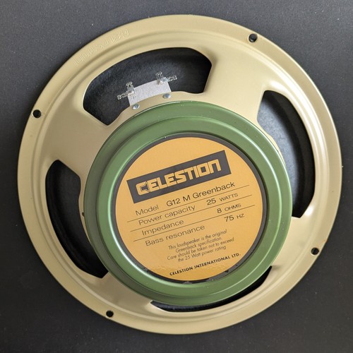 Celestion greenback g12m ohm - 8,