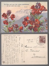 Switzerland 1944 Orbe Cancel