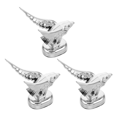 3pcs hood ornament badge - ornament, badge,