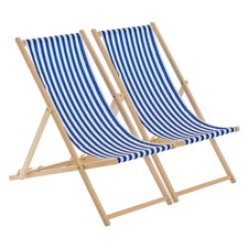 Folding Wooden Deck Chairs -