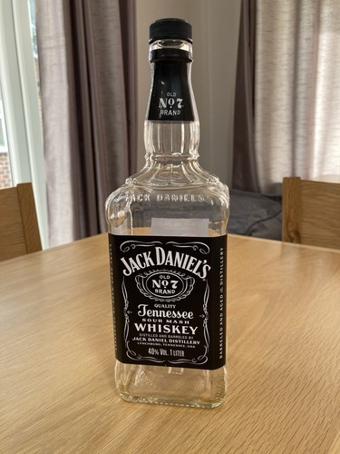 Jack daniel empty - jack, daniel's