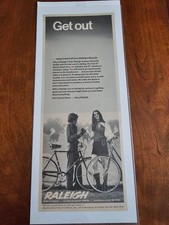 Raleigh Magazine Ad Bicycle