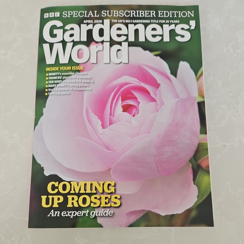 Gardeners world magazine april - magazine,