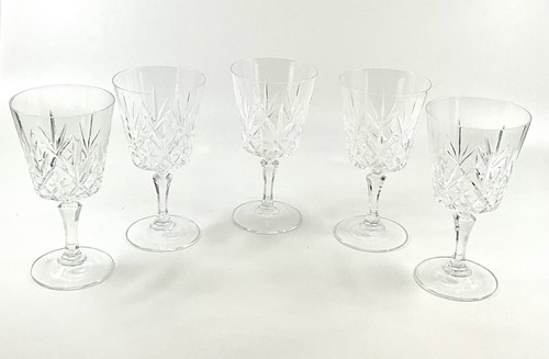 Lead crystal wine - glasses, set