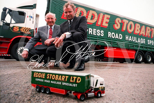 Eddie stobart signed autograph - eddie,