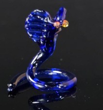 Blue Cobra Figurine, Mini