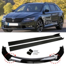 Glossy Front Bumper Spoiler