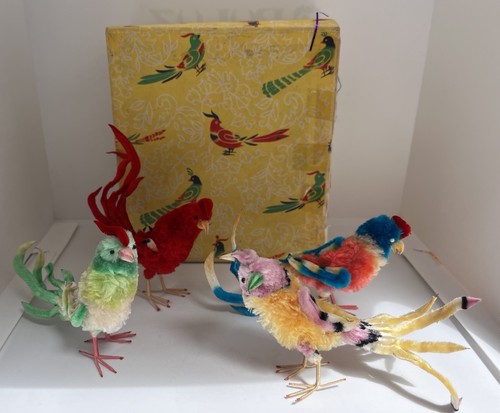 Vintage chinese birds - vintage,