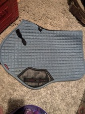 Lemieux Large Ice Blue Suede