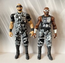 WWE Dudley Boyz Mattel Elite Custom Wrestling Action Figures Bubba Ray D’Von ECW