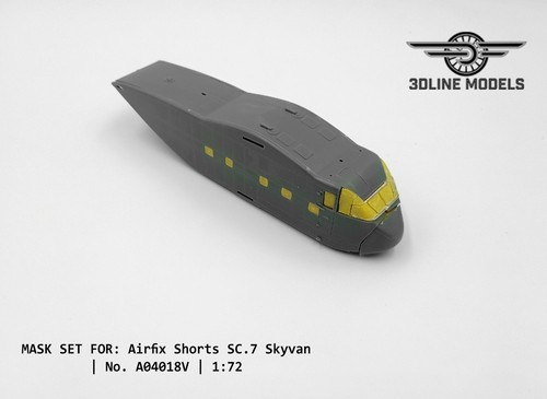Mask set for airfix shorts - for:,