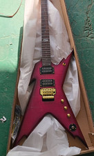 IN STOCK Dimebag Darrell Electric guitar Dean Dime Razorback Burgundy Burst