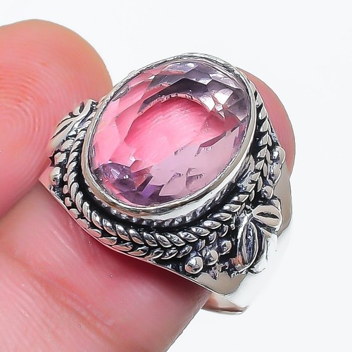 Pink kunzite gemstone 925 - pink,