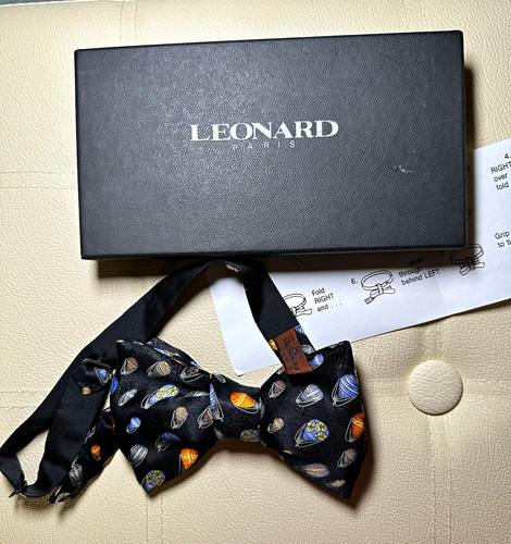 Vintage leonard paris 100 - leonard, 100%