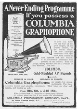 COLUMBIA PHONOGRAPH CO Graphophones - Antique Advertisement 1904 #1