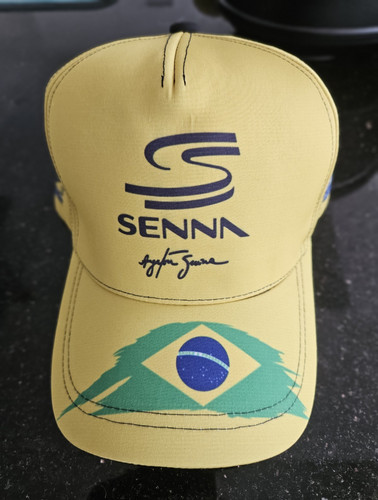 Ayrton senna yellow - yellow, adjustable