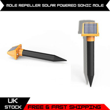 (ORANGE)1 Mole Repeller Solar