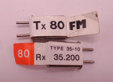 FUTABA   CHANNEL 80 TX AND RX