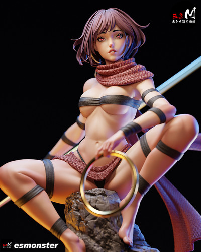 Jin monster 3d resin - e.s,