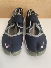 Nike Air Rift Navy Blue Vintage Rare Split-Toe Trainers Women Size 7.5