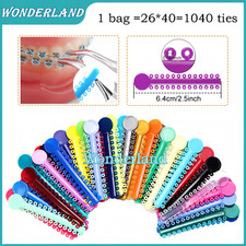 1 Pack/1040pcs Dental Elastic