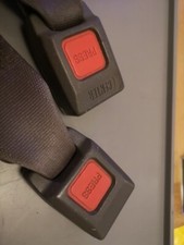 Subaru Impreza WRX Sti Type RA Rear Double Seat Belt Buckle GENUINE Original 95