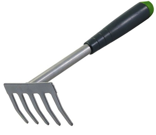 New small hand rake metal - metal, fan