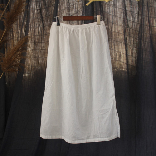 Lady cotton petticoat skirt - cotton,