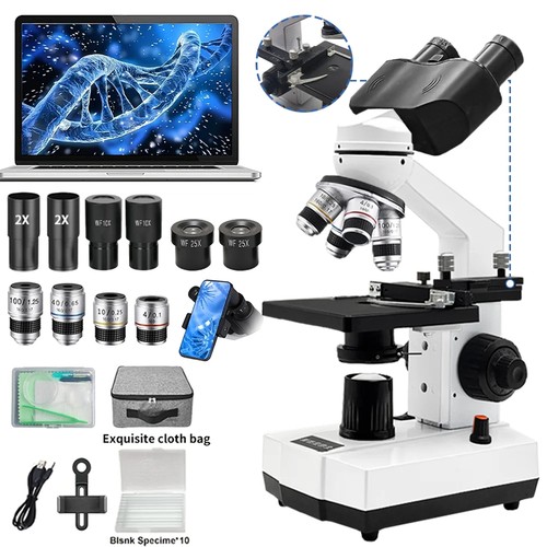40x 5000x binocular - 40x-5000x, microscope