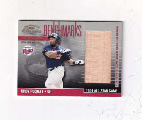 2001 kirby puckett twins - 2001,