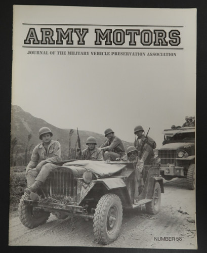 Army motors magazine journal - army,