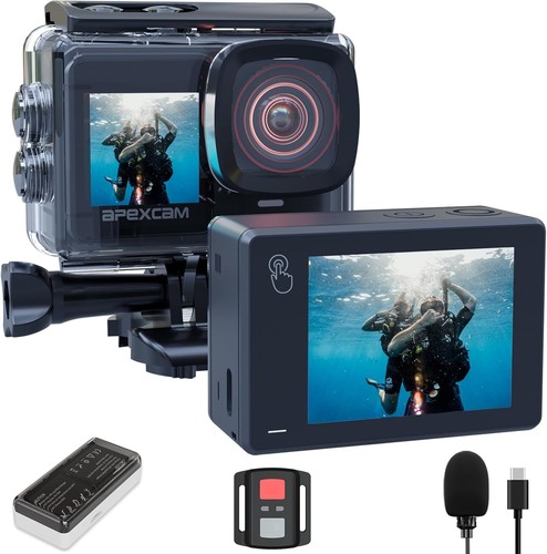 60fps action camera 48mp - 60fps,
