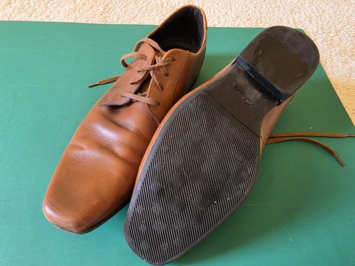 Clarks brown italian leather - clarks,