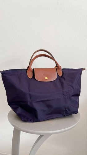 Longchamp luggage purple 12a - luggage,