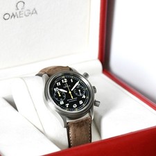 Omega Dynamic III Chronograph Automatic Black Dial Watch Ref 5240.50 - Boxed