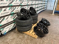 18" Black Swamper Alloy Wheels