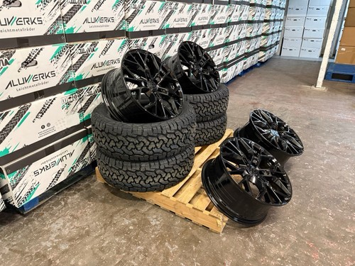 Black swamper alloy wheels - swamper,