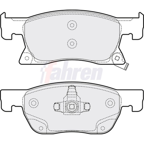 Brake pads set for - set,